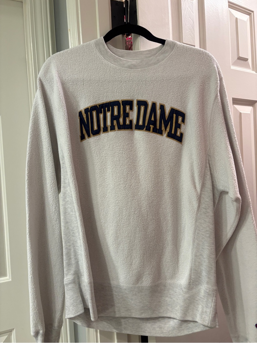 Notre Dame Champion Reverse Weave Crewneck